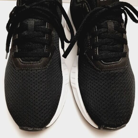 REEBOK / Athletic Running Shoes B&W Mesh Runners GW8702 Sz 8 - Picture 6 of 16